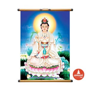 Tranh Liễn Phật Giáo - Quan Thế Âm Bồ Tát